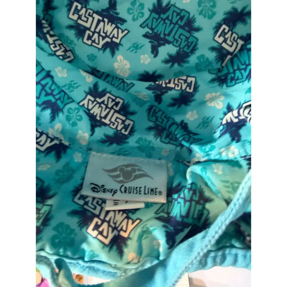 Disney Cruise Castaway Cay Bahama Bucket Hat Oceaneer Lab Reversible childs